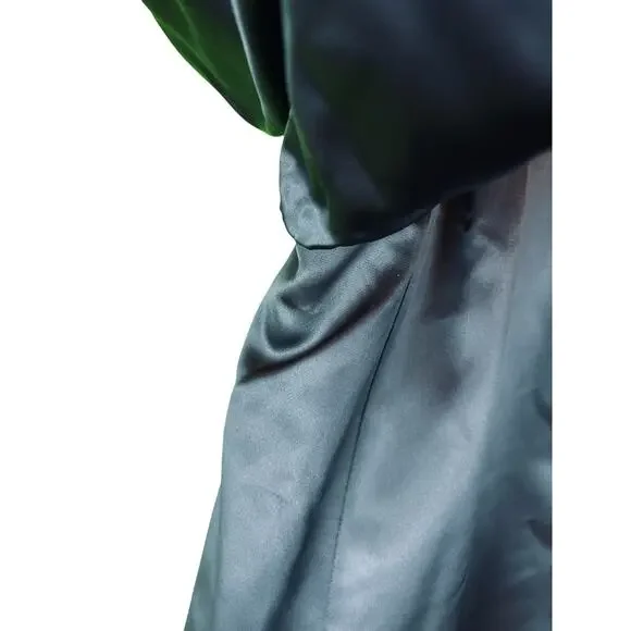 VTG 100% Imported Cashmere Overcoat Mens Black Cashmere Deluxe Roger Laurence - Picture 10 of 13